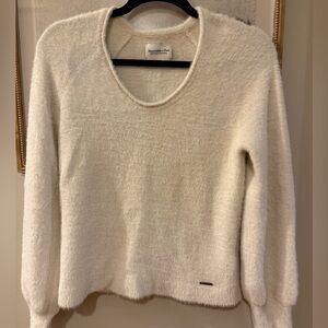 Abercrombie & Fitch Soft White Pullover
